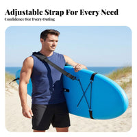 Surfboard Shoulder Strap Multi-Functional Adjustable Surfboard Strap Heavy Duty Adjustable Board Carrier for Surfers, Paddleboarders, Beach, Lake
