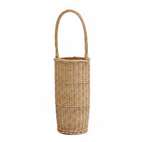 Umbrella Storage Bucket Handwoven Umbrella Storage Basket Tall Design Household Organizer for Living Room