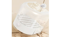 Multifunction Parrot Bath Tub Easy to Install External Bird Bath Removable Bird Bathing Box Space Saving