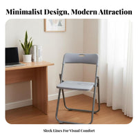 Foldable snow Folding Chair Simple Design snow foldable Chair Space-Saving occasion seating Lightweight for Party Hosts, Facility Managers, Banquets, Conferences, Weddings, Parties