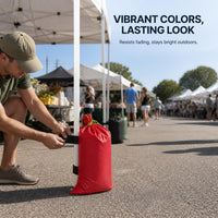 Tent Canopy Weight Bags for Outdoor Gazebos and Umbrellas, Heavy Duty Sandbags for Wind Resistance