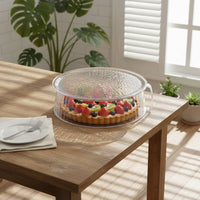 Dustproof Food Preserver Debris-Resistant Insulated Dish Protector Transparent Food Dome Reusable Multi-Tier Dish Cover Easy To
