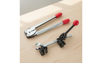 Strapping Tool Set Heavy-Duty Manual Strapping Kit Easy to Use Binding Tool Kit with Sealer for Workshop