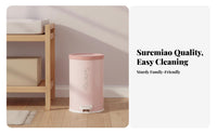 Odor Resistant Waste Bin Simple Design Foot Pedal Trash Can Lidded Step Bin Soft Close Lid Double Pail Trash Can for Homeowners