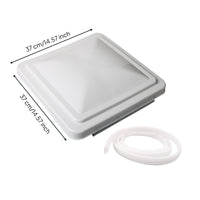 RV Roof Ventilation Cover  Easy Install Vehicle Vent Cover with Sealing Strip Stable for