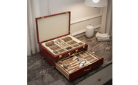 72 Pieces Cutlery Gift Set Smooth Edges Gold Cutlery Set Easy to Clean Tableware for Dining Table
