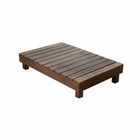 Anti Low Slatted Pedestal Strong Bearing Capacity Plant Holder Sturdy Home Decoration Multi-Purpose for Apartment Dwellers, Interior Decorators, Balcony, Courtyard, Living Room, Entryway