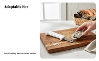 Mollusk Stainless Steel Blade Mollusk Unseal Er Seafood Shucking Ergonomic Non-Slip Handle Clam Shucking Tool Versatile