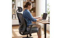 Seat Cushion with Backrest Supportive Seat Cushion with Back Support Slow-Gradual-Resilience for Office Workers, Students