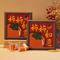 framed cross-stitch kit