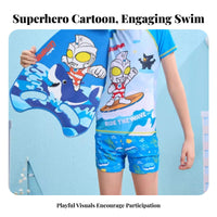 Swimming Kickboard Beginner Easy-to-Use Board Buoyant Cartoon Kickboard for Children, Beginners, Water Park, Beach, Lake