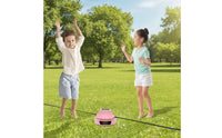 Compact Jump Rope Machine with Remote Controller Control Portable Automatic Jump Rope Machine Adjustable Quiet for Families, Kids, Indoor Training, Home Gym