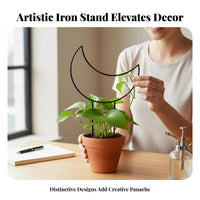 Heart-Shaped Pot Trellis Desktop Size Mini Shaped Trellis Creative and elegance