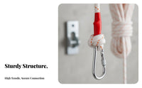 Steel Core Rope High Tensile Strength Fire Evacuation Rope Low Elongation for Firefighters, Evacuation Workers