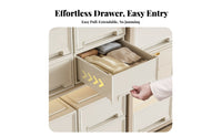 Stackable Drawer Box Space-Saving Stackable Pull-slide-out Drawer Freely Combinable