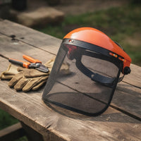 Face Guard with Mesh Breathable Full Face Guard Impact Resistant for Gardeners, Yard Work, Spraying