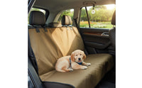 Dog Cover Easy to Install Back Seat Pet Mat Scratch-Resistant for Road Trips