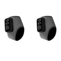 2 Pieces Enveloping Foot Massager Soft for Home, Athletes