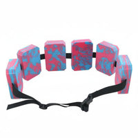 Non-Inflation Design Foam Swim Belt Quick Release Buckle Swimming Waist Belt Lightweight Back Buoyancy Aid Swim Coach Comfortable & Skin-Friendly for Beginners, Adults, Kids
