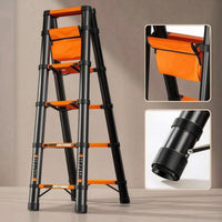 Multi-Position Telescoping Ladder Adjustable Folding Ladder Extendable Portable for Home Maintenance, Construction Sites