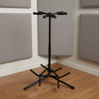 Foldable Adjustable Guitar Floor Stand Stable Base Adjustable Guitar Stand Portable Easy to Keep for Studio, Stage