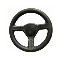 Central Hub Sightseeing Vehicle Steering Wheel Round Circular Rim Patrol Vehicle Steering Wheel