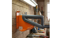 Heavy Duty Chainsaw Holder Orange Chainsaw Hanger Compact Sturdy for Homeowners, Gardeners