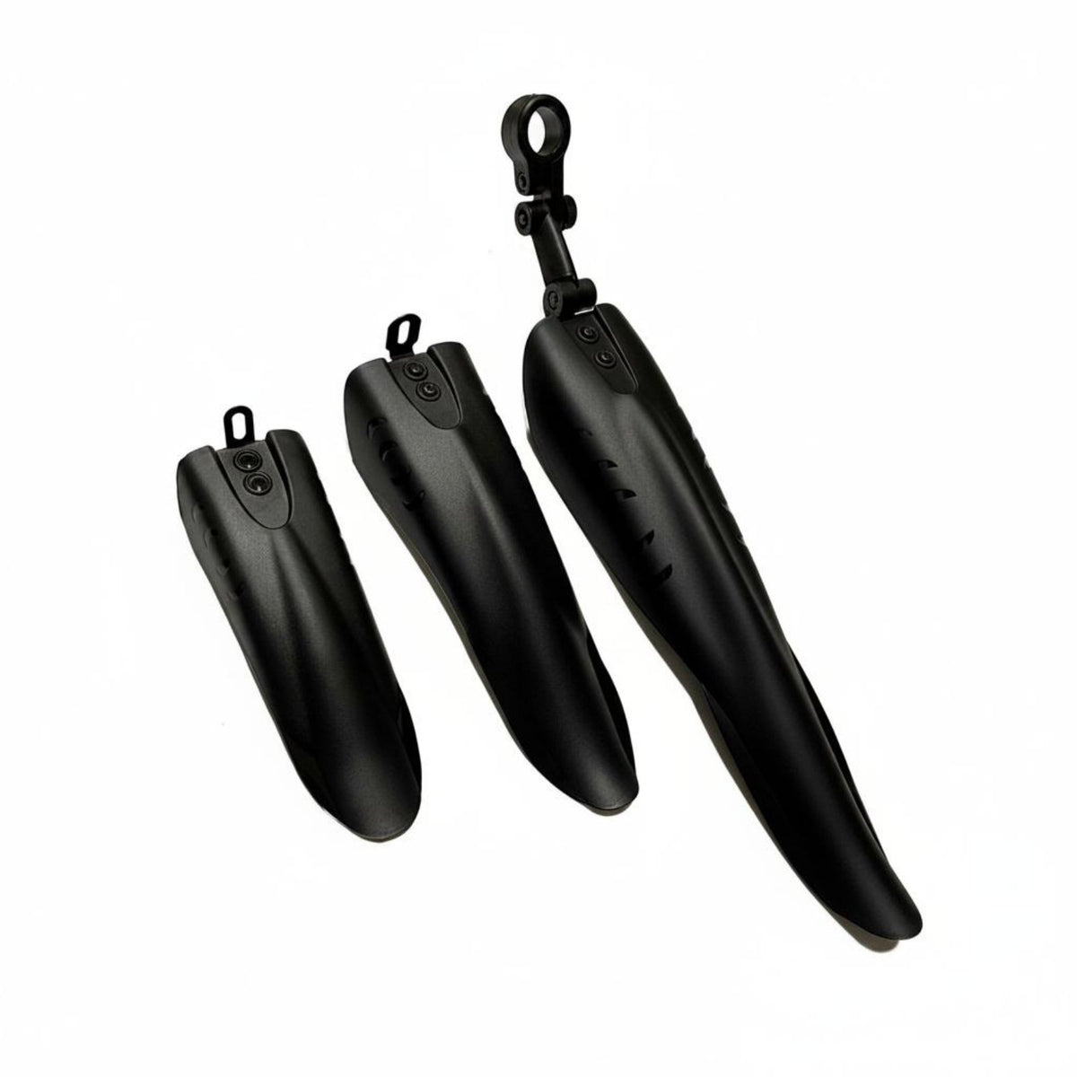 Mountain Bike Mudguard Matte Black Mudguard Set Water Splash Protection