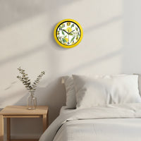 Lemon Wall Clock Bright Fruit Wall Clock Decorative Playful for Students, Kitchen, Dorm Room