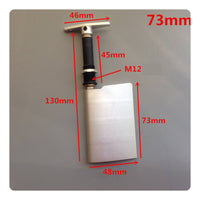 Aluminum Alloy Rudder Assembly with Steering Arm Threaded RC Boat Rudder Black RC Boat Steering Arm for Wooden Boats