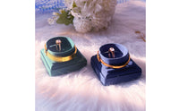 Velvet Jewelry Stand Curved Top Band Holder Display Stand Velvet Jewelry Display Set Stepped Base Bracelet Cushion Holder