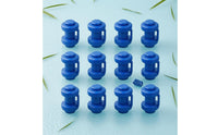 12 Pieces rebounder  Enclosure Pole Cap Rounded rebounder  Net Pole Cap Replacement Part