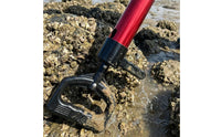 Anti-Slip Handle Stainless Steel Clam Pump Rust Resistant Beach Suction Digger Easy to Use Shellfish Extraction Tool for Beachcombers, Fishermen, Shoreline, Tidal Flats