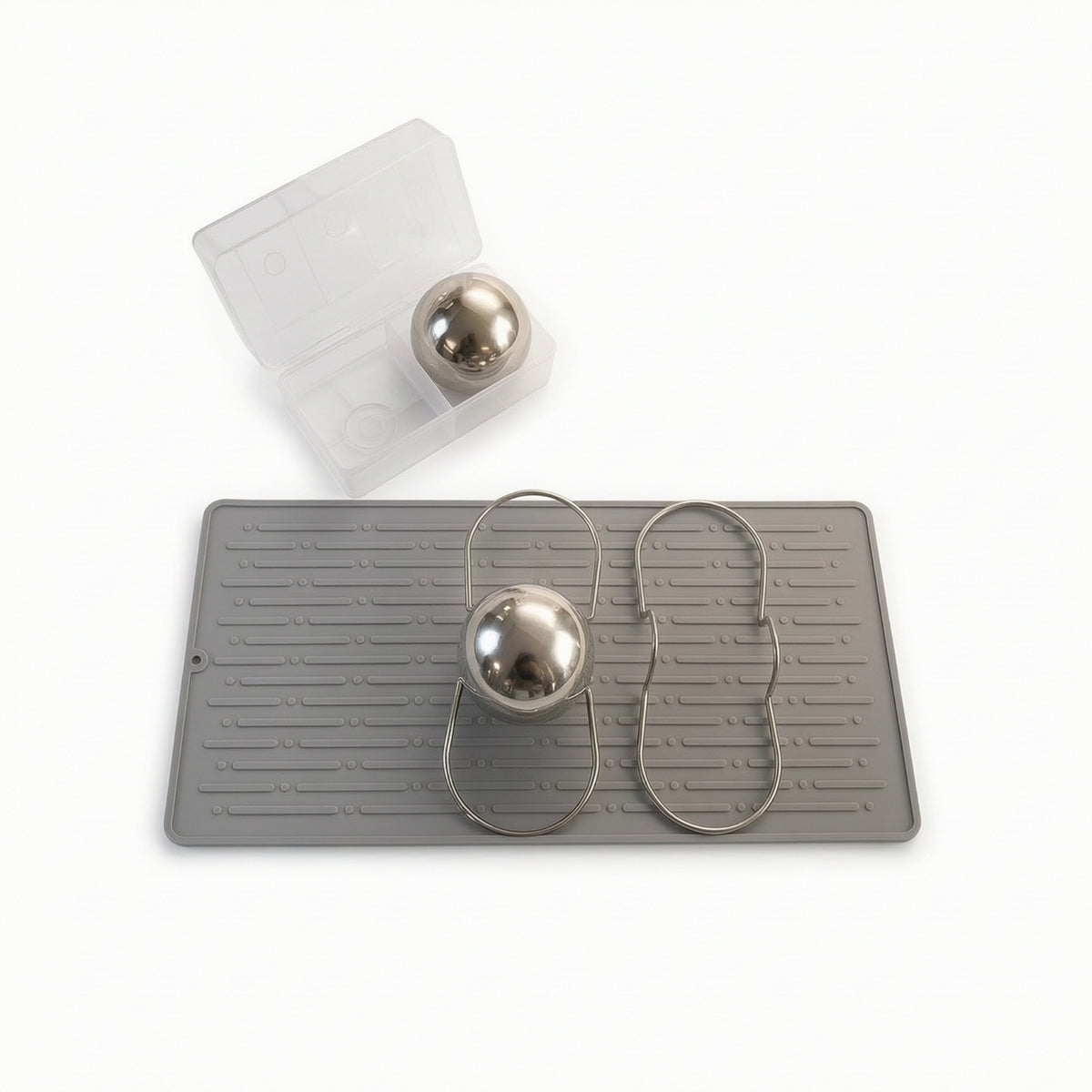 Coffee Chilling Kit Rapid Cooling   Chilling Set Coffee Chiller with Silicone Mat for Baristas