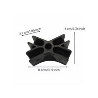 Oval Tube Connector Base Heavy-Duty Camping Wagon Base Connector Compact