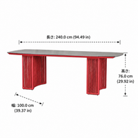 Garden Dining Set, Outdoor Table Set, For 4 People, Aluminum Alloy, Modern Design