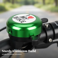 Aluminum Alloy children's Cycle Bell Loud and Clear Sound Cute Bike Bell Crisp Chime T Single for Girls, Toddlers, Cycling, Park