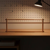 Wooden Cross Stitch Stand Sturdy Beech Embroidery Stand Needlework Gear Hands Hands-off Craft Equipment Polished Finish