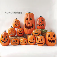 LED Halloween Pumpkin Light Set for Yard Decoration