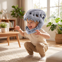 Wearable Dinosaur Skeleton Headpiece | Novelty, Dinosaur cranium Headpiece, for Cosplay