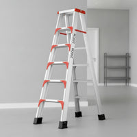 A-Shaped Ladder Stable Double-Sided Ladder Non-Slip Step Stool for Homeowners, Photographers, Home, Studio, Apartment