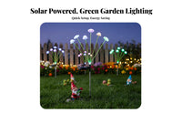 Waterproof Solar Toadstool Light Automatic On/deactivate Solar Toadstool Lights Dusk to Dawn for Lawn, Courtyard, Patio