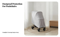Stretchable Milk Silk Stroller Cover Dustproof Stroller Dust Cover Full Coverage Baby Gear Washable