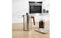Large Capacity French Press Coffee Brewer Multi-Use Stainless Steel French Press Sturdy for Campers, Travelers, Camping, Outdoor, Travel