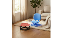 Sensory Rotating Chair Glow-in-the-Dark Sit and Rotate Seat Rotating Balance Chair for Young Children, Playroom, Preschool, Bedroom