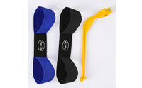 3 Pieces Swing Practice Tool with Arm Straps Wearable Golf Swing Arm Band Curved Posture Correction Aid for Beginners