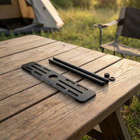 Lightweight Camping Table Bracket Compact Carbon Fiber Support Modular Hardware for Backpacking