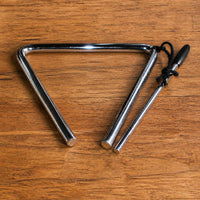 Orff Percussion Triangle Instrument for Students, 4-12 Inch