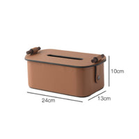 Tissue Box Holder Structured Facial Tissue Box Cover Modern for Office Desk