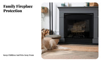 Infant Proofing Fireplace Guard Strong Fireplace Net Scratch Resistant for Parents, Unused Fireplaces